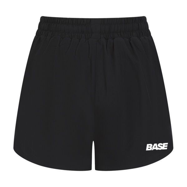 Base Fitness - Ladies Double Layer Sports Shorts Thumbnail