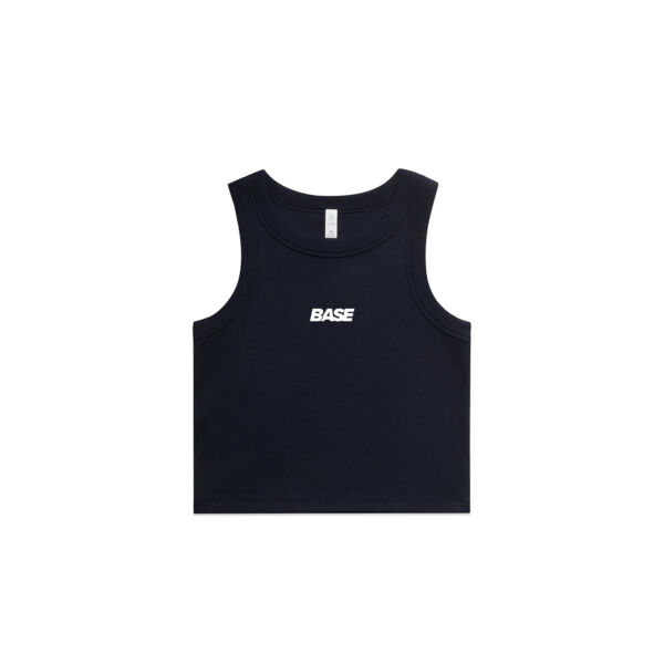 Base Fitness - WOMENS ACTIVE CROP TANK  (AS COLOUR) Thumbnail